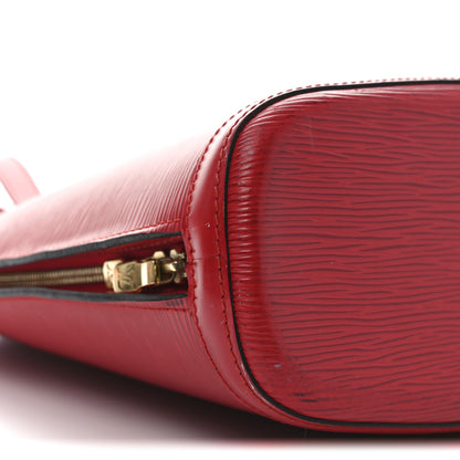 Louis Vuitton Epi Lussac Castillan Red 8 of 10