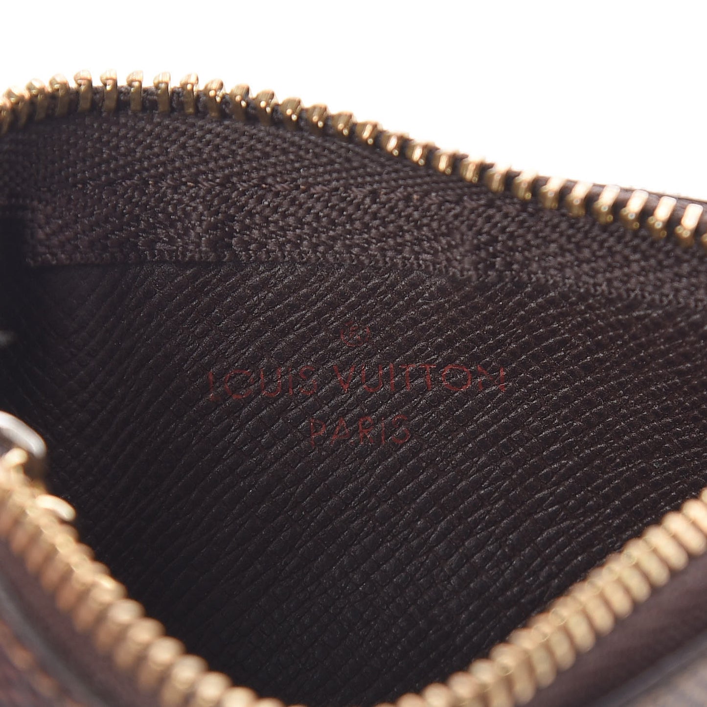 Damier Ebene Key Pouch