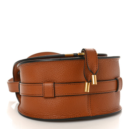 Chloe Grained Calfskin Small Marcie Saddle Bag Tan 4 of 8