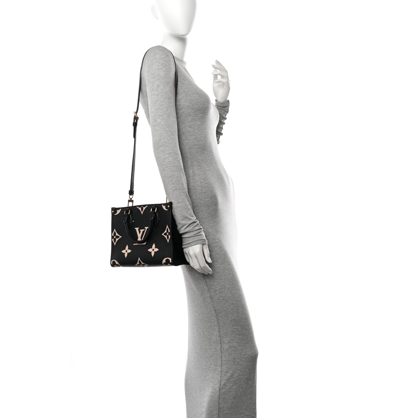 Empreinte Monogram Giant Onthego PM Black Beige