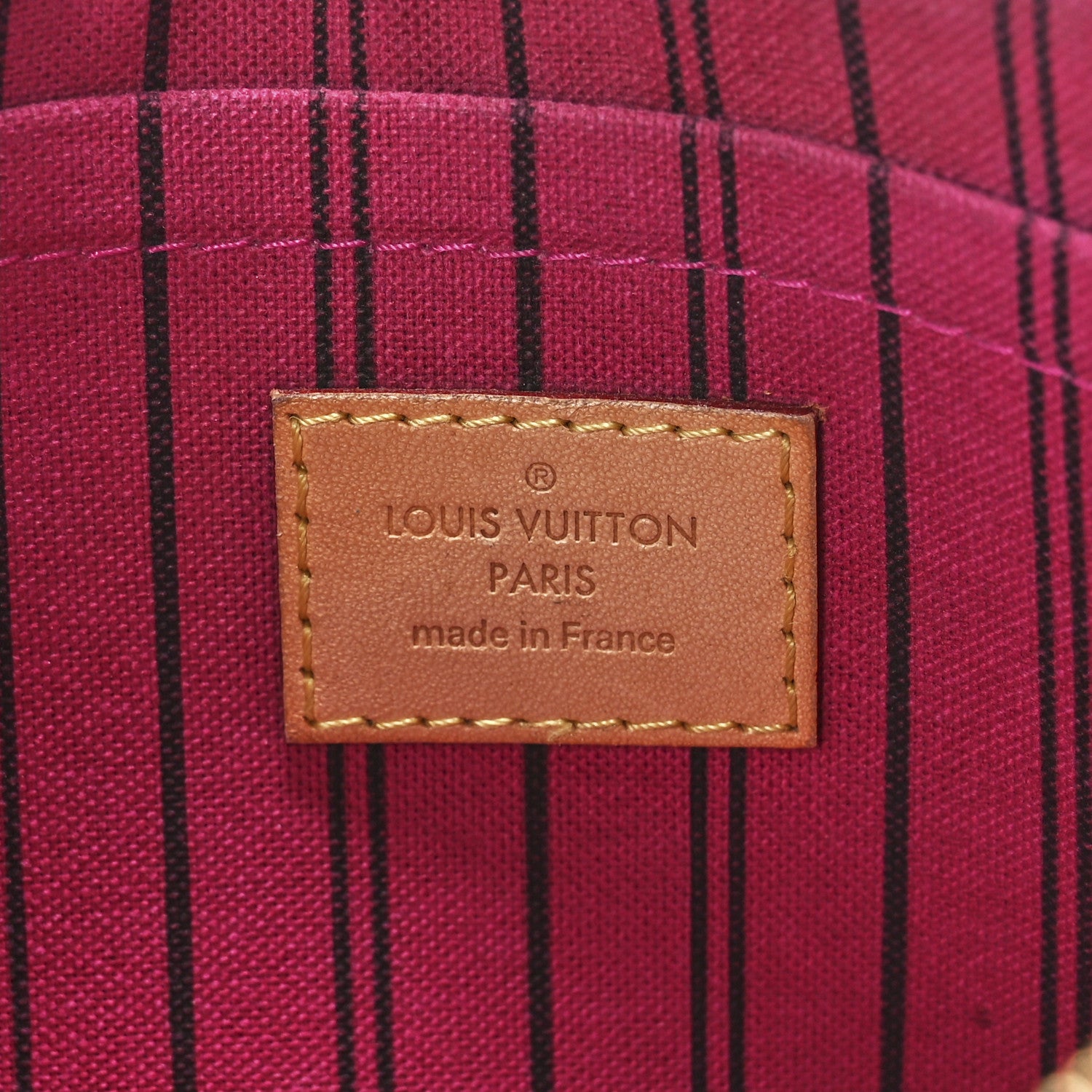 Louis Vuitton Monogram Neverfull MM GM Pochette Pivoine 6 of 11