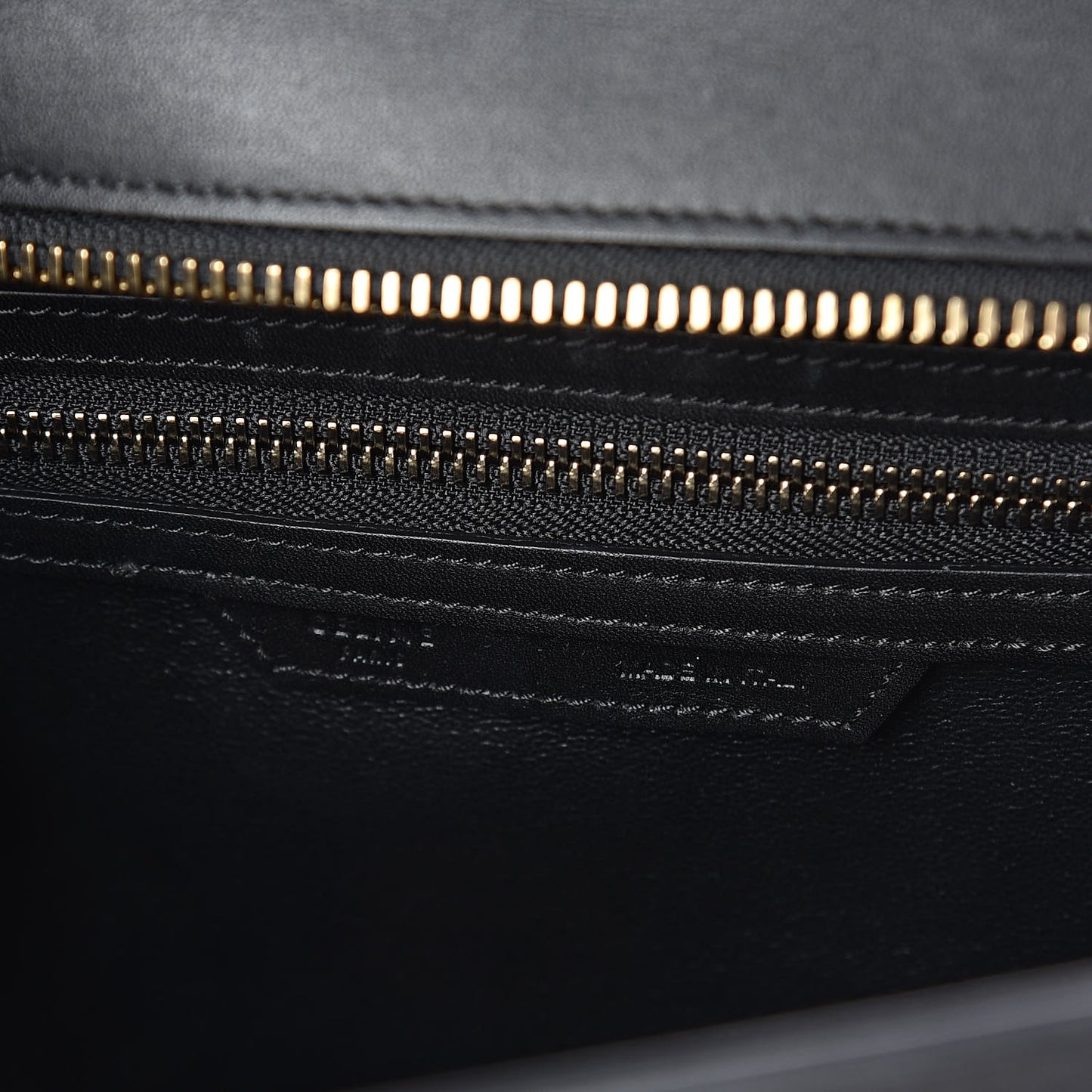 Smooth Calfskin Micro Luggage Black