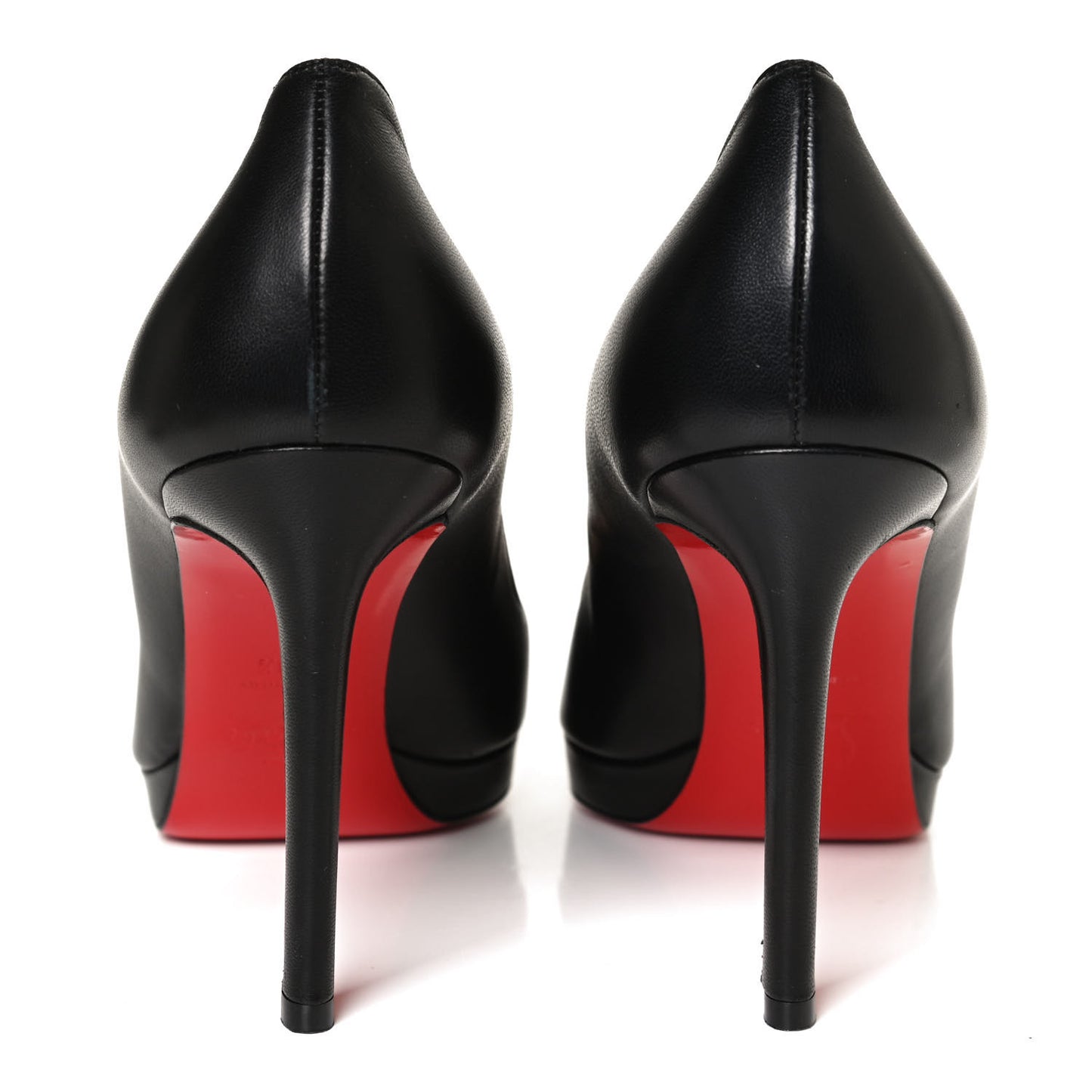 Shiny Nappa Pigalle Plato 100 Pumps 40.5 Black