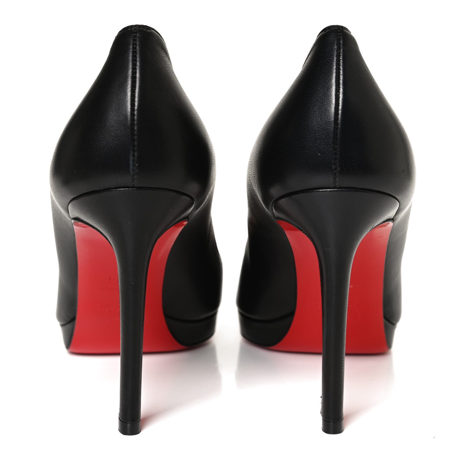 Christian Louboutin Shiny Nappa Pigalle Plato 100 Pumps 40.5 Black 6 of 10