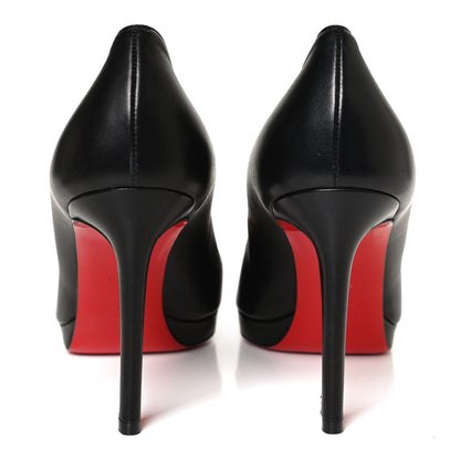 Christian Louboutin Shiny Nappa Pigalle Plato 100 Pumps 40.5 Black 6 of 10