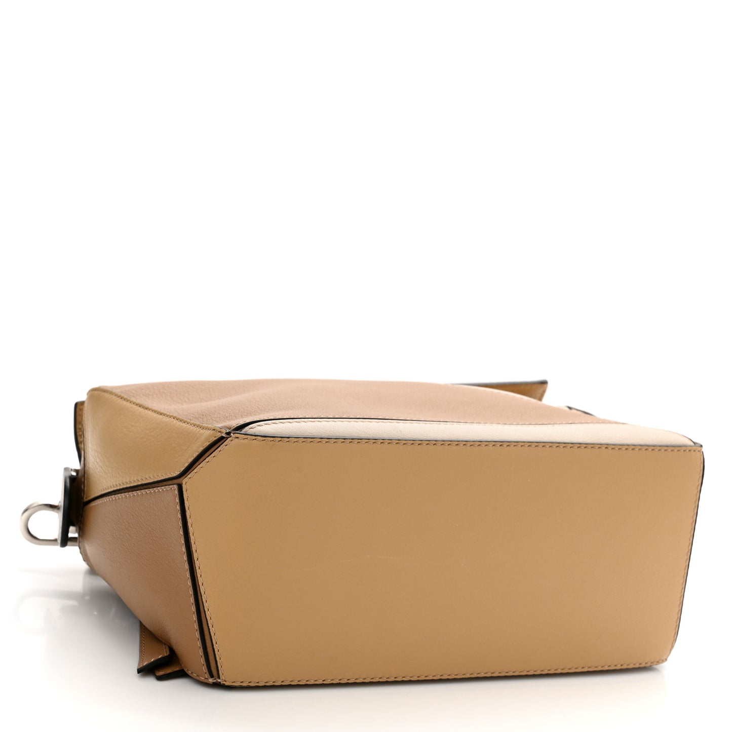 Calfskin Small Puzzle Bag Mocca Multicolor