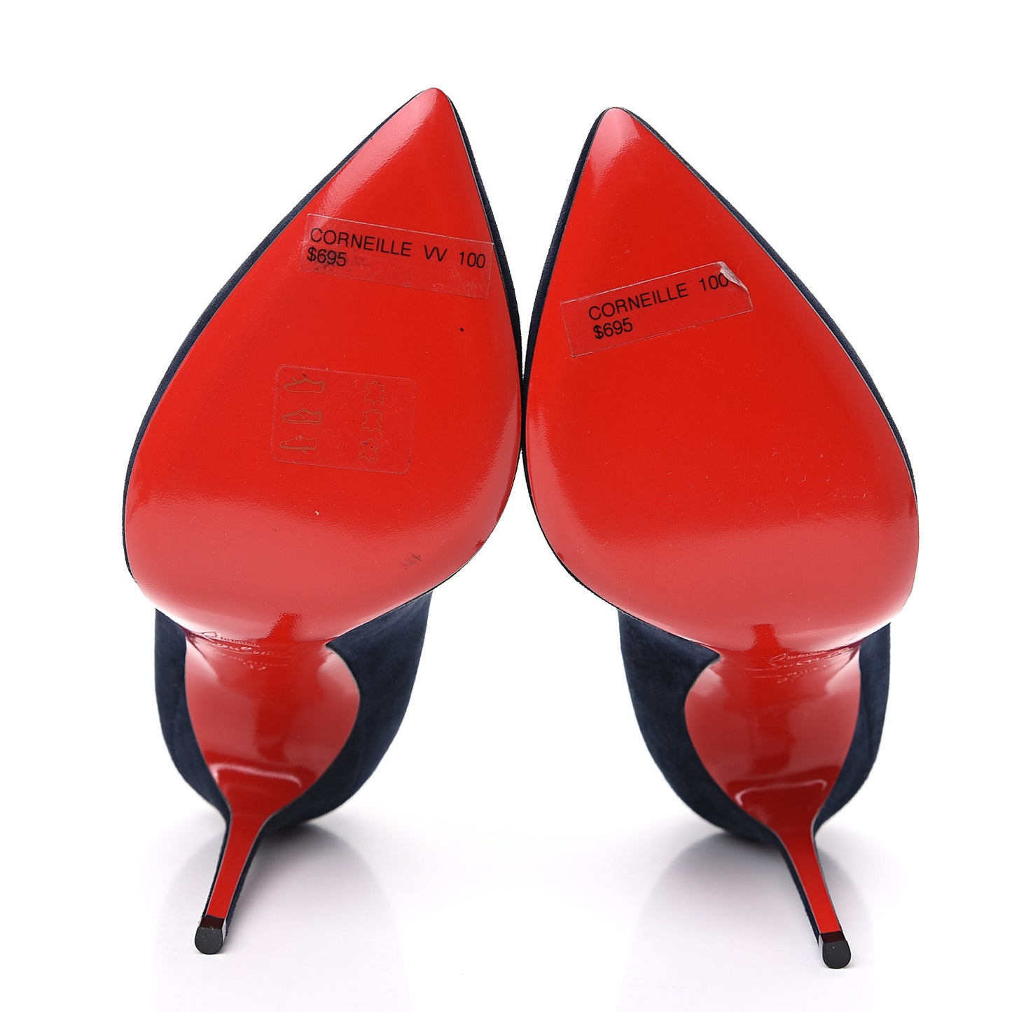 Veau Velours Corneille 100 Pumps 37 Navy