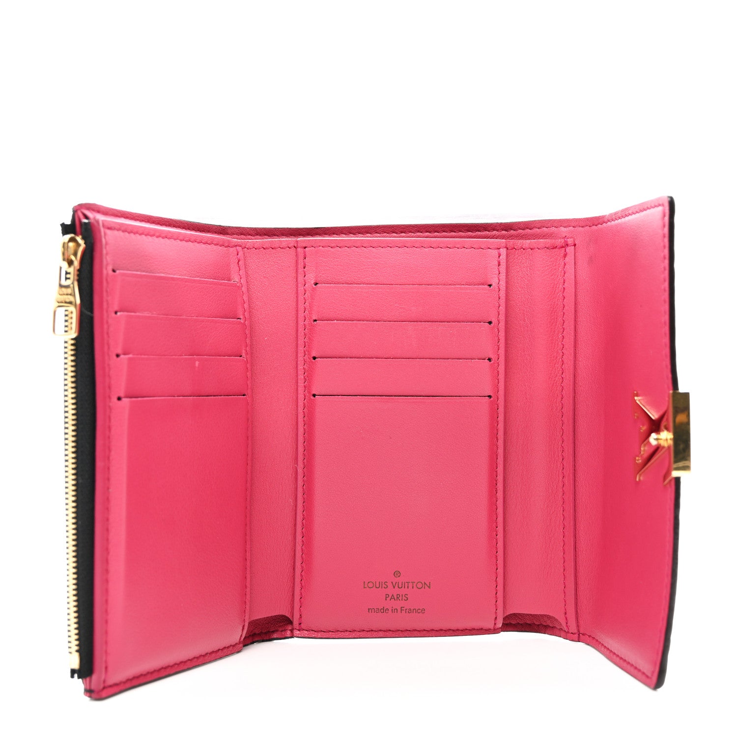 Louis Vuitton Taurillon Capucines Compact Wallet Black 5 of 8