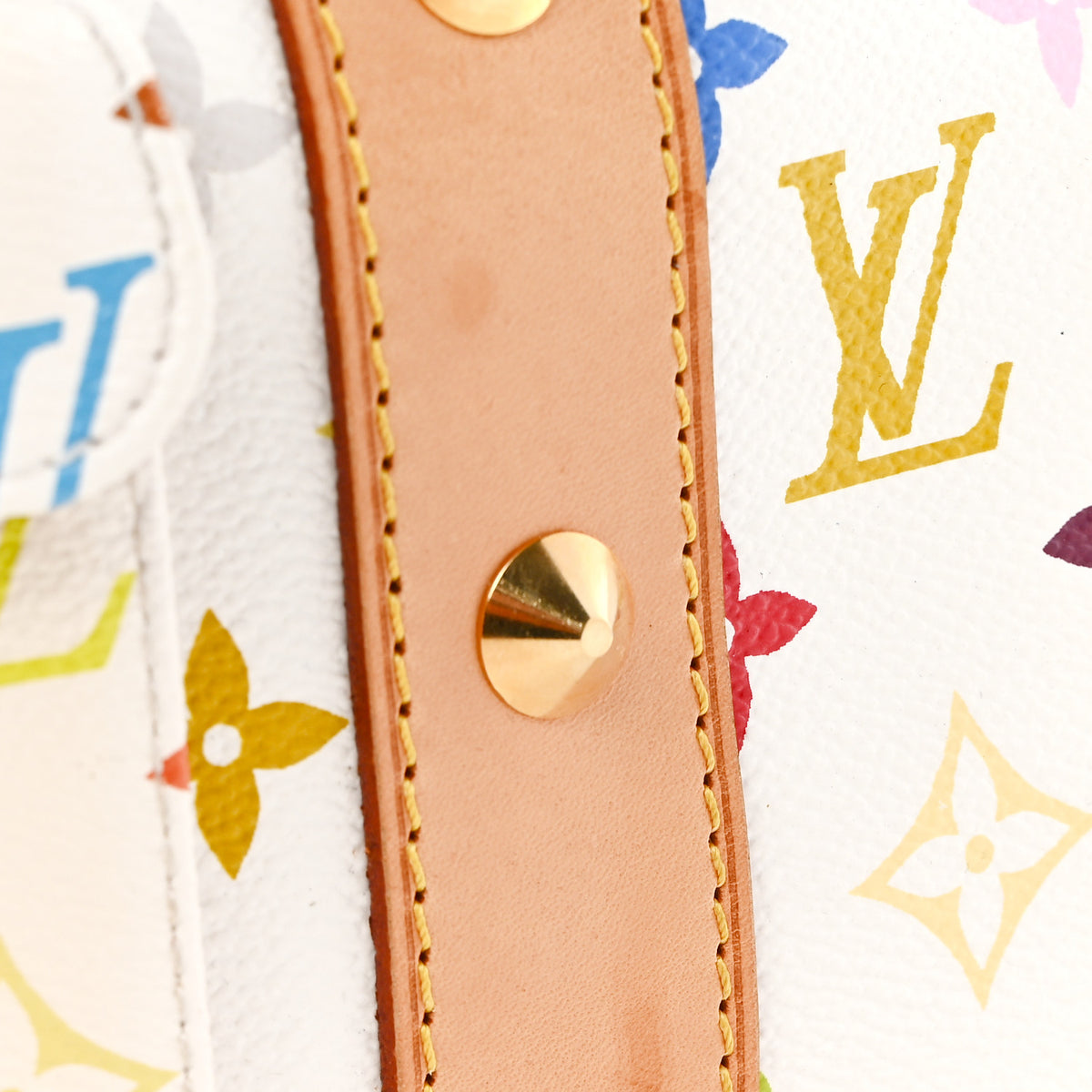 Louis Vuitton Monogram Multicolor Keepall 45 White 11 of 12