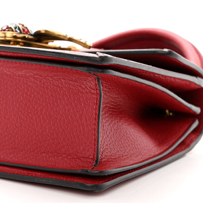 Gucci GG Supreme Monogram Small Queen Margaret Top Handle Bag Red 10 of 10