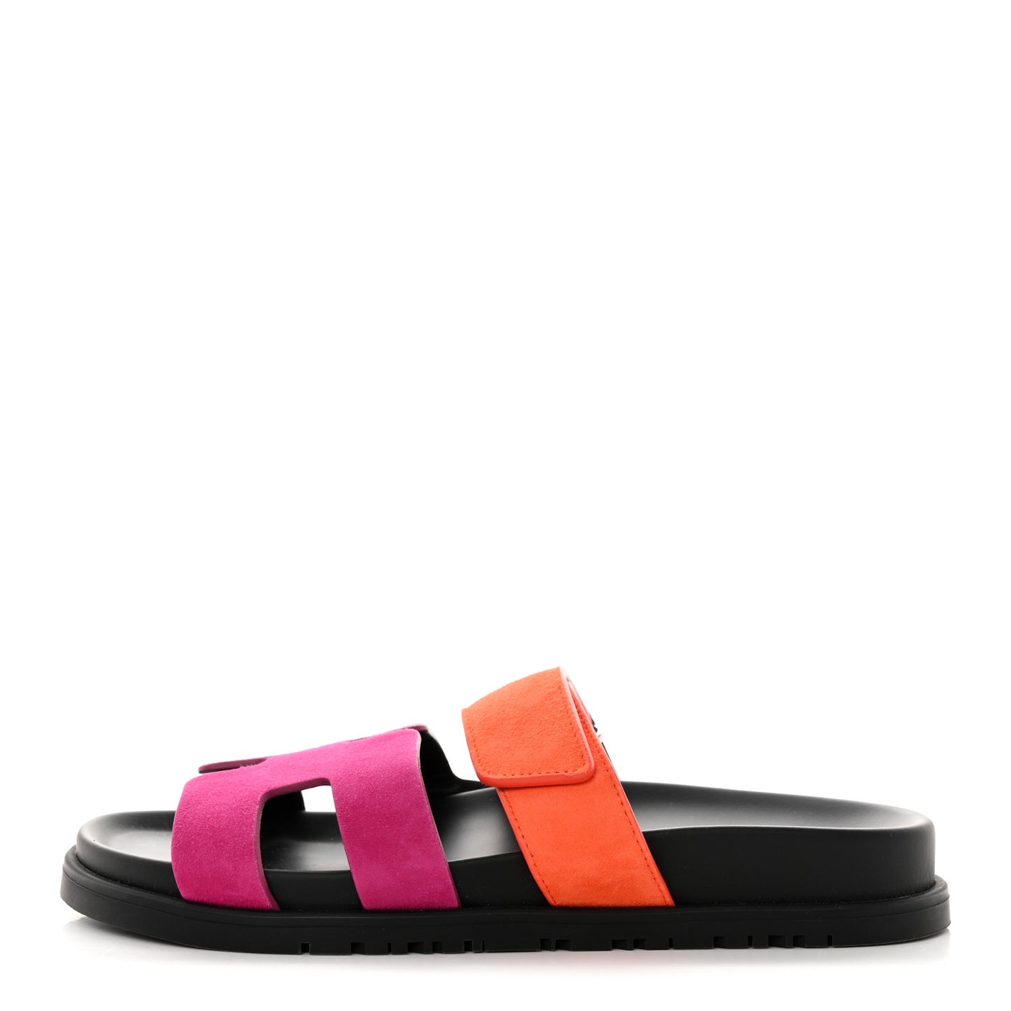 Suede Goatskin Womens Chypre Sandals 36 Rose Chapas Orange Synthetique