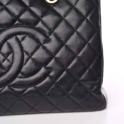 Chanel Caviar Quilted Grand Shopping Tote GST Black 13 of 13