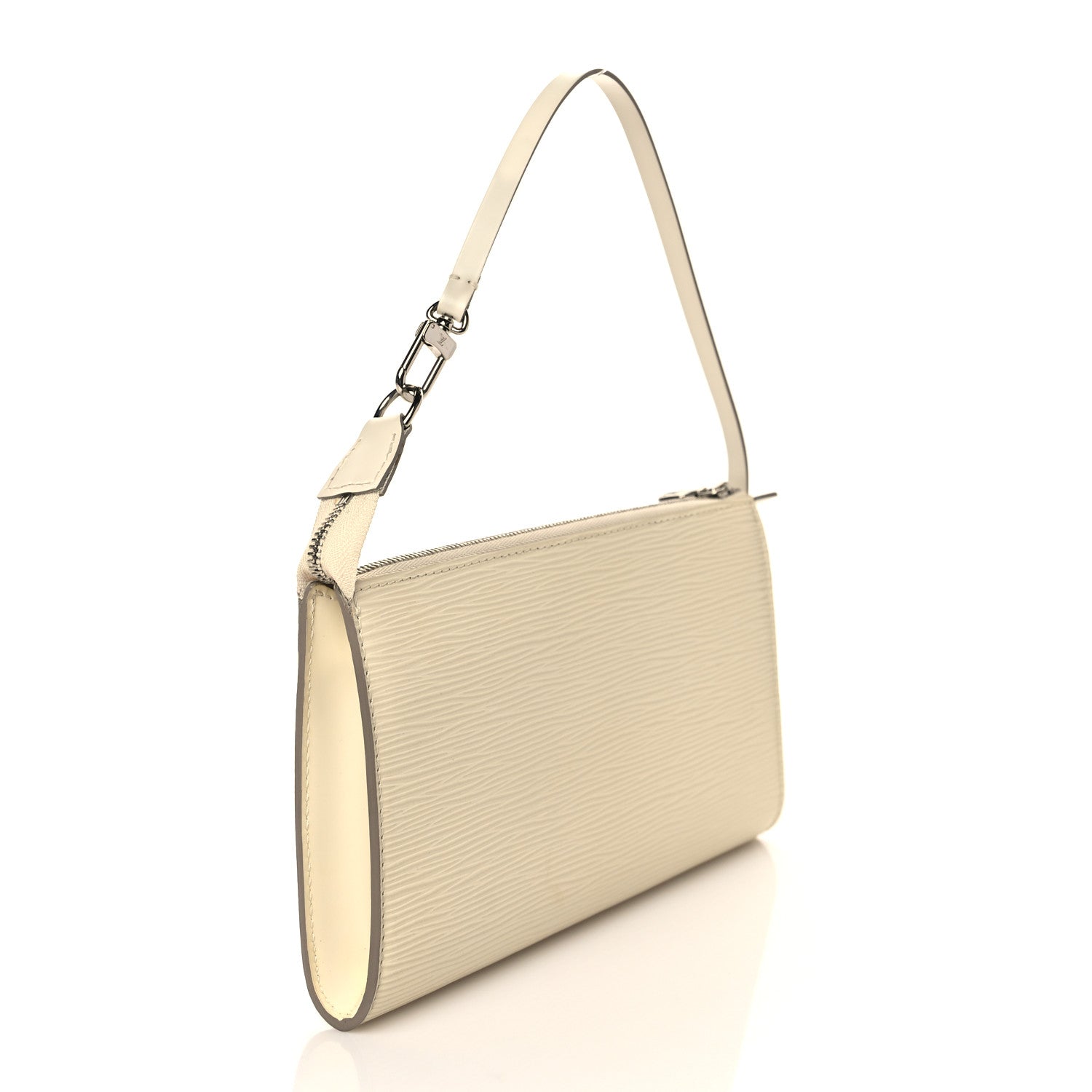 Louis Vuitton Epi Pochette Accessories 24 Ivory 3 of 9