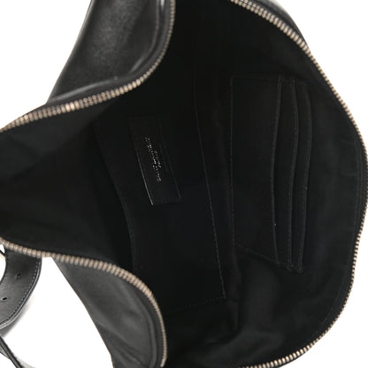 Saint Laurent Calfskin Monogram Belt Bag Black 5 of 11