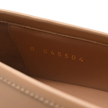 Chanel Shiny Calfskin CC Moccasin Loafers 36 Brown 9 of 10