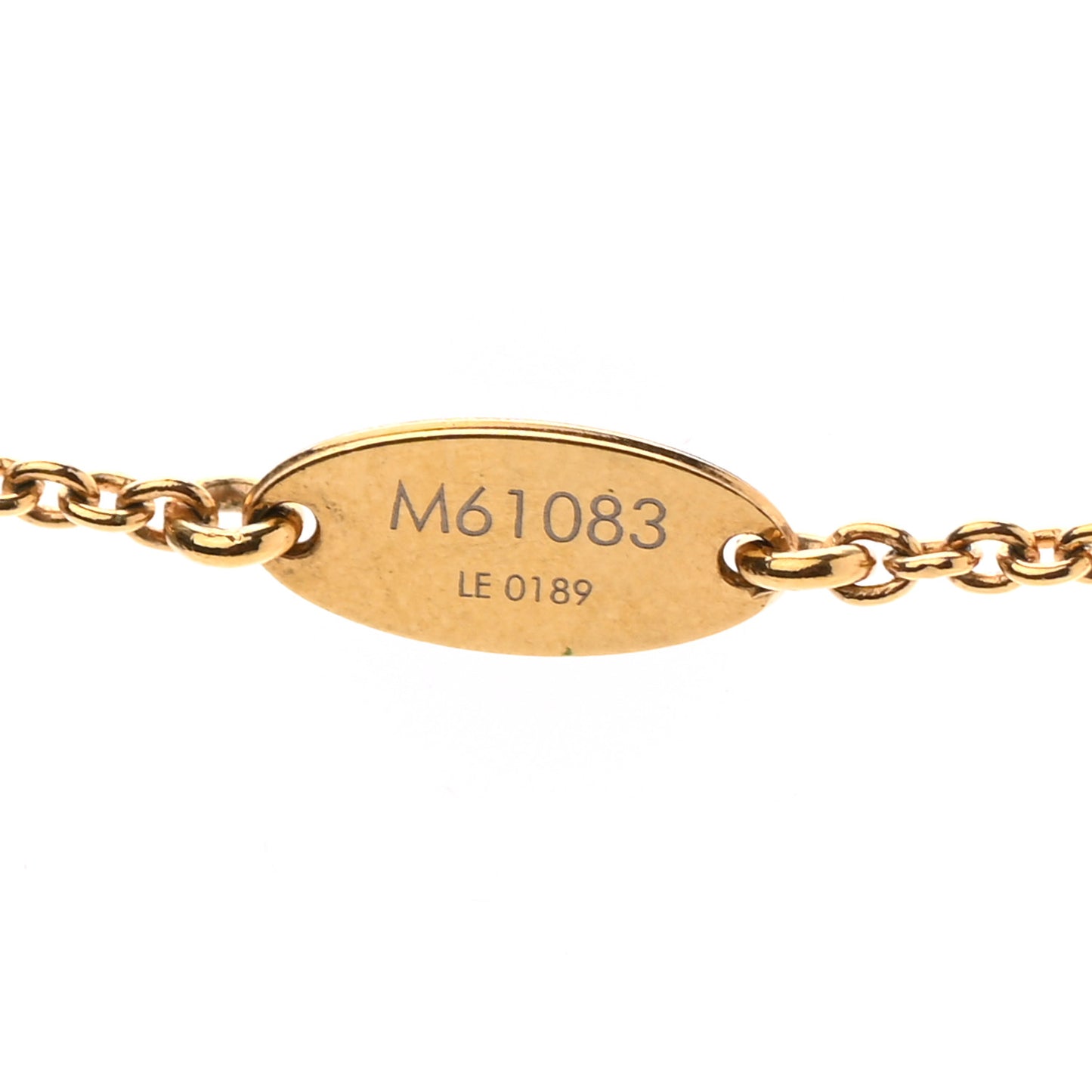 Essential V Necklace Gold