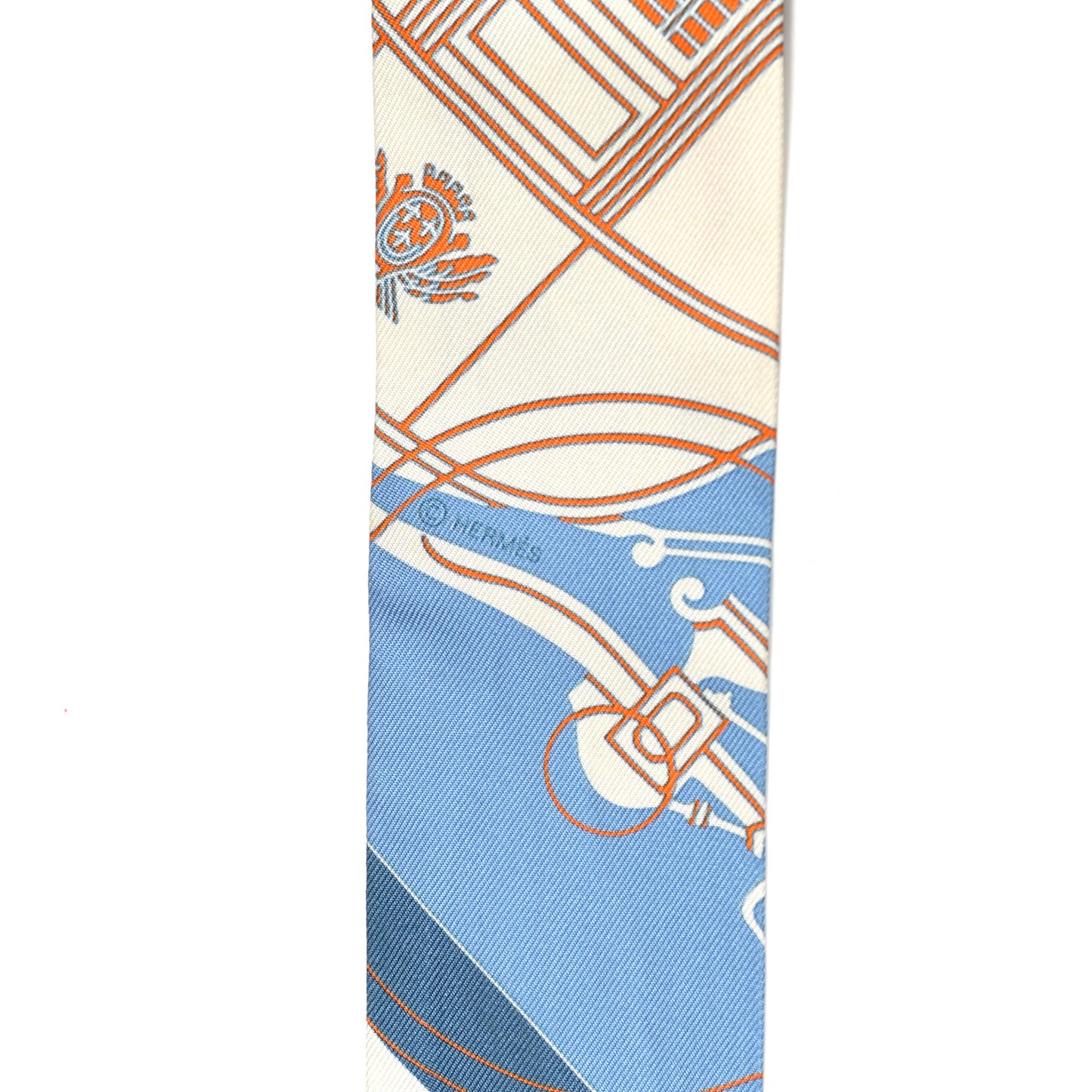 Silk Ex-Libris Sticker Twilly Bleu Moyen Jaune Vif
