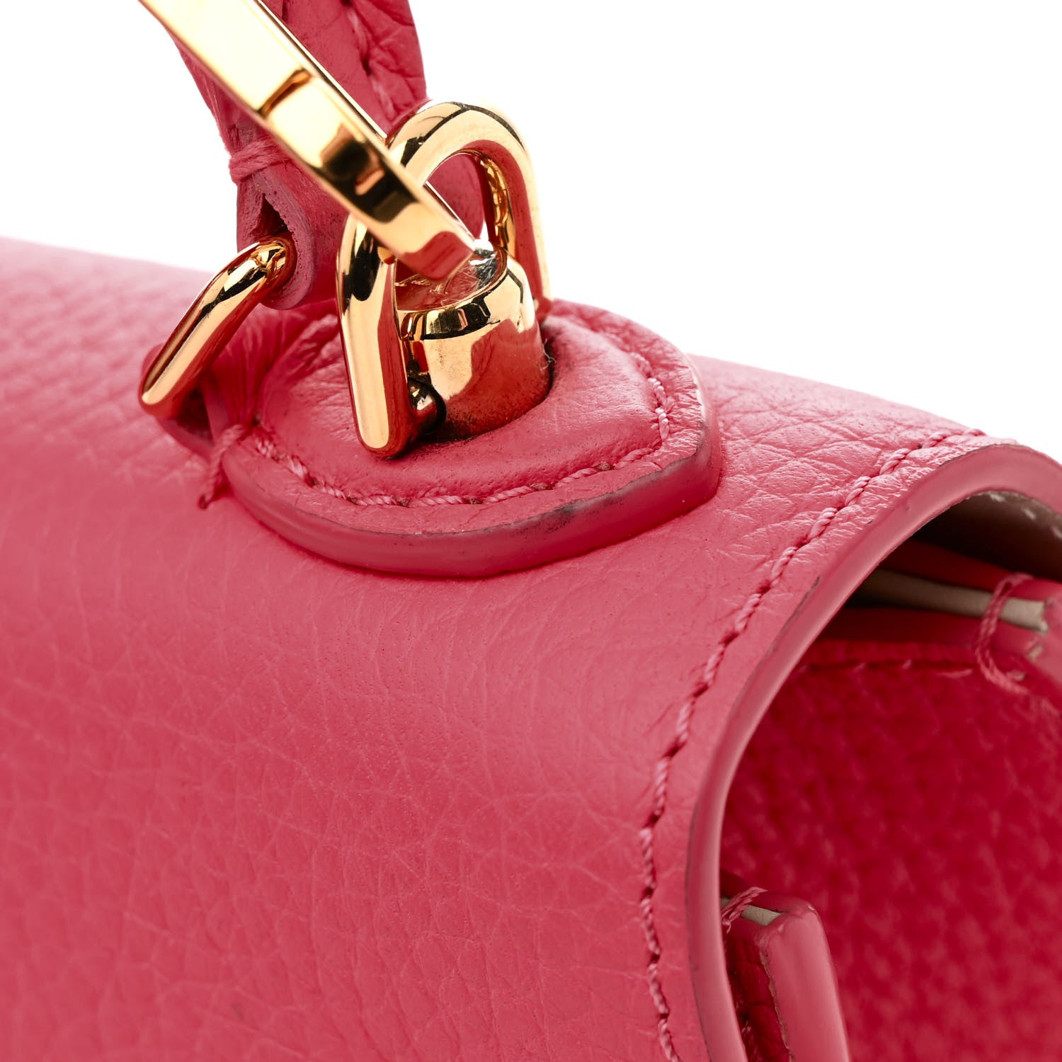 Louis Vuitton Taurillon Twist One Handle BB Dragon Fruit 10 of 14