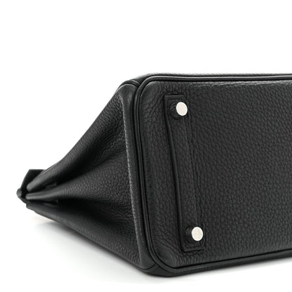 Hermes Togo Birkin 25 Black 9 of 11