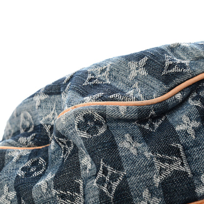 Louis Vuitton Denim Raye Cabas GM 10 of 17