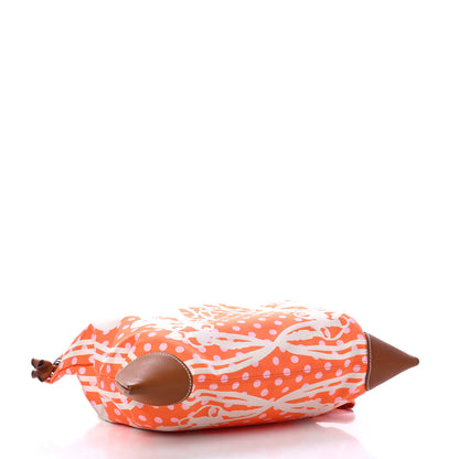 Hermes Silk Barenia Cavalcadour Brides De Gala Silky City 33 Bag Orange Rose Fauve 3 of 4