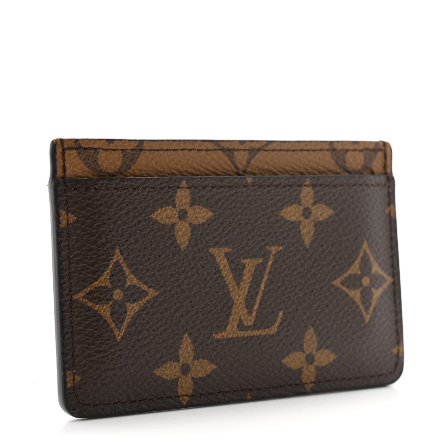 Reverse Monogram Card Holder