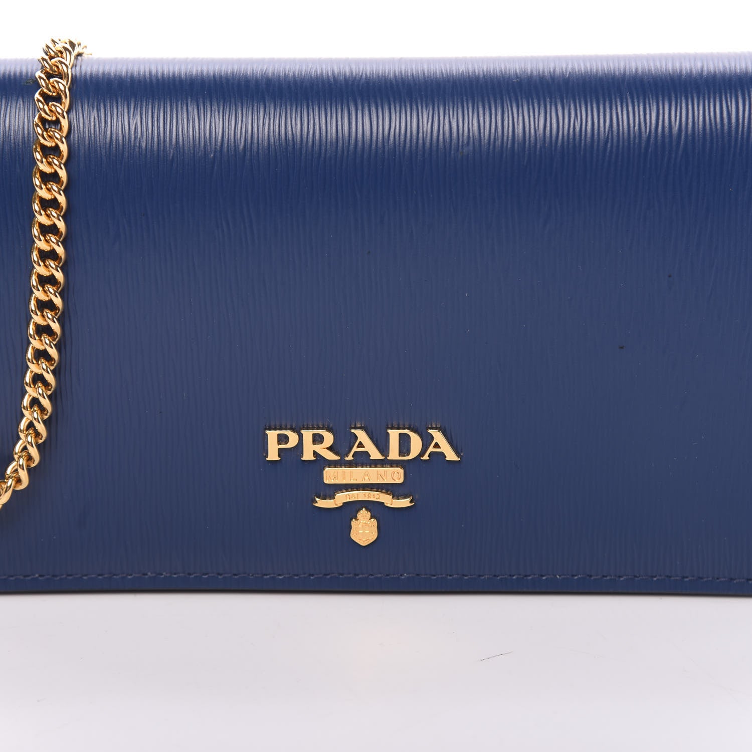 Prada Vitello Move Mini Crossbody Bag Bleuette 9 of 10