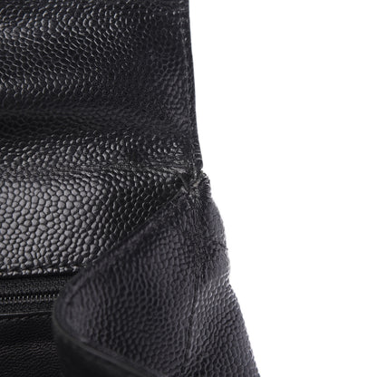 Chanel Caviar Quilted Single Flap Black 14 of 14