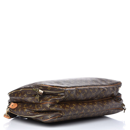 Louis Vuitton Monogram Alize 2 Compartment Luggage Travel Bag 4 of 17