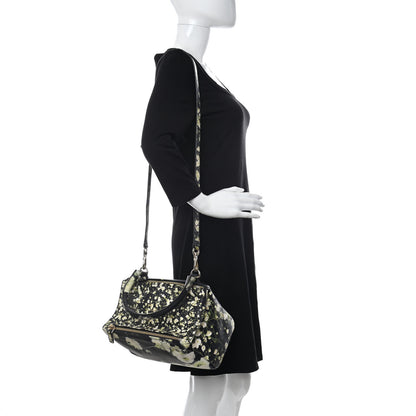 Givenchy Lambskin Baby's Breath Print Medium Pandora Black 2 of 12