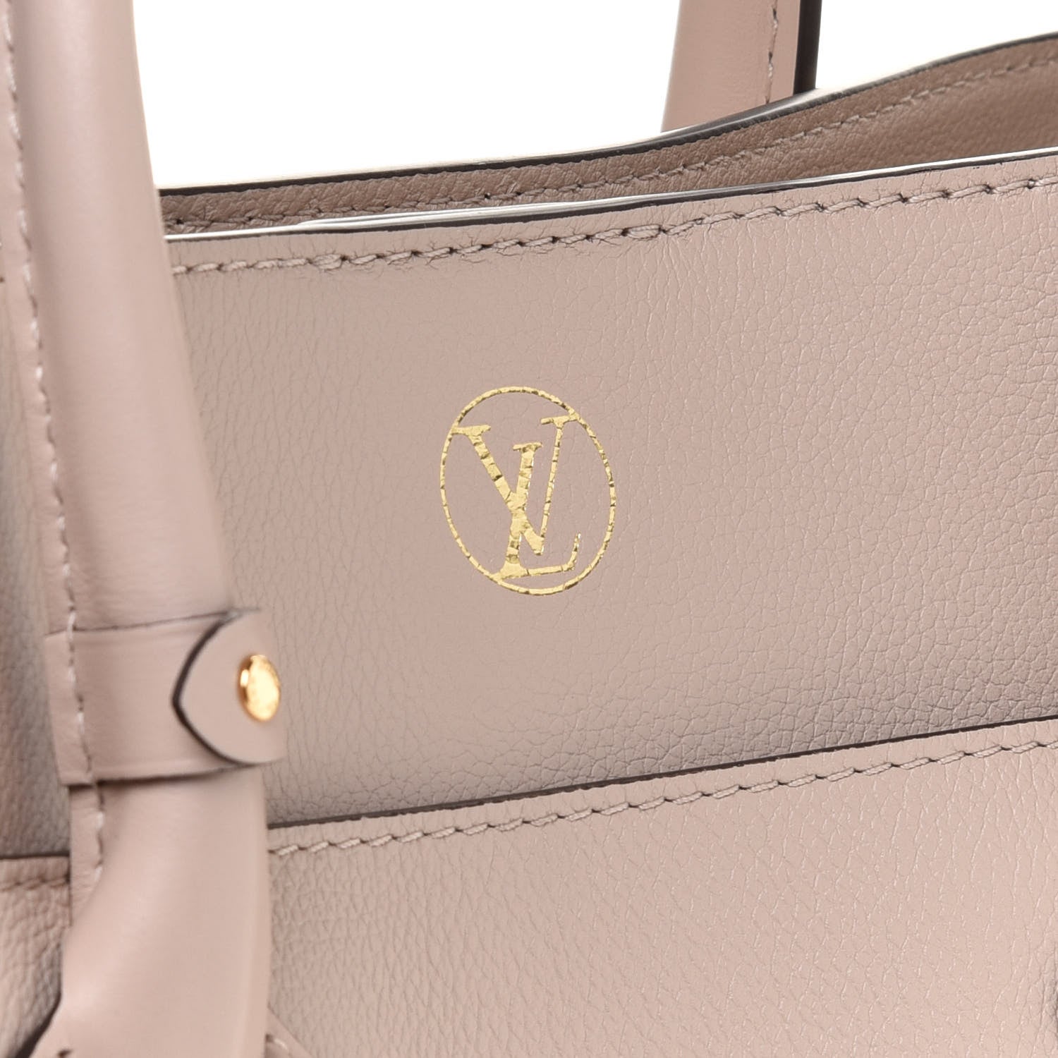 Louis Vuitton Calfskin Monogram On My Side Greige 11 of 14