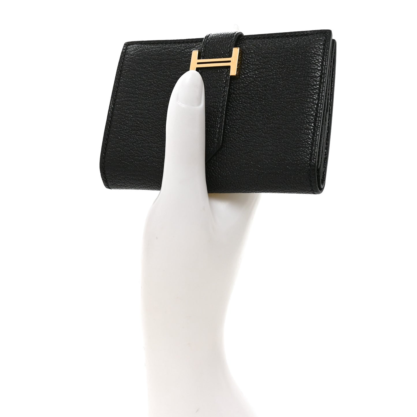 Chevre Mysore Mini Bearn Wallet Black