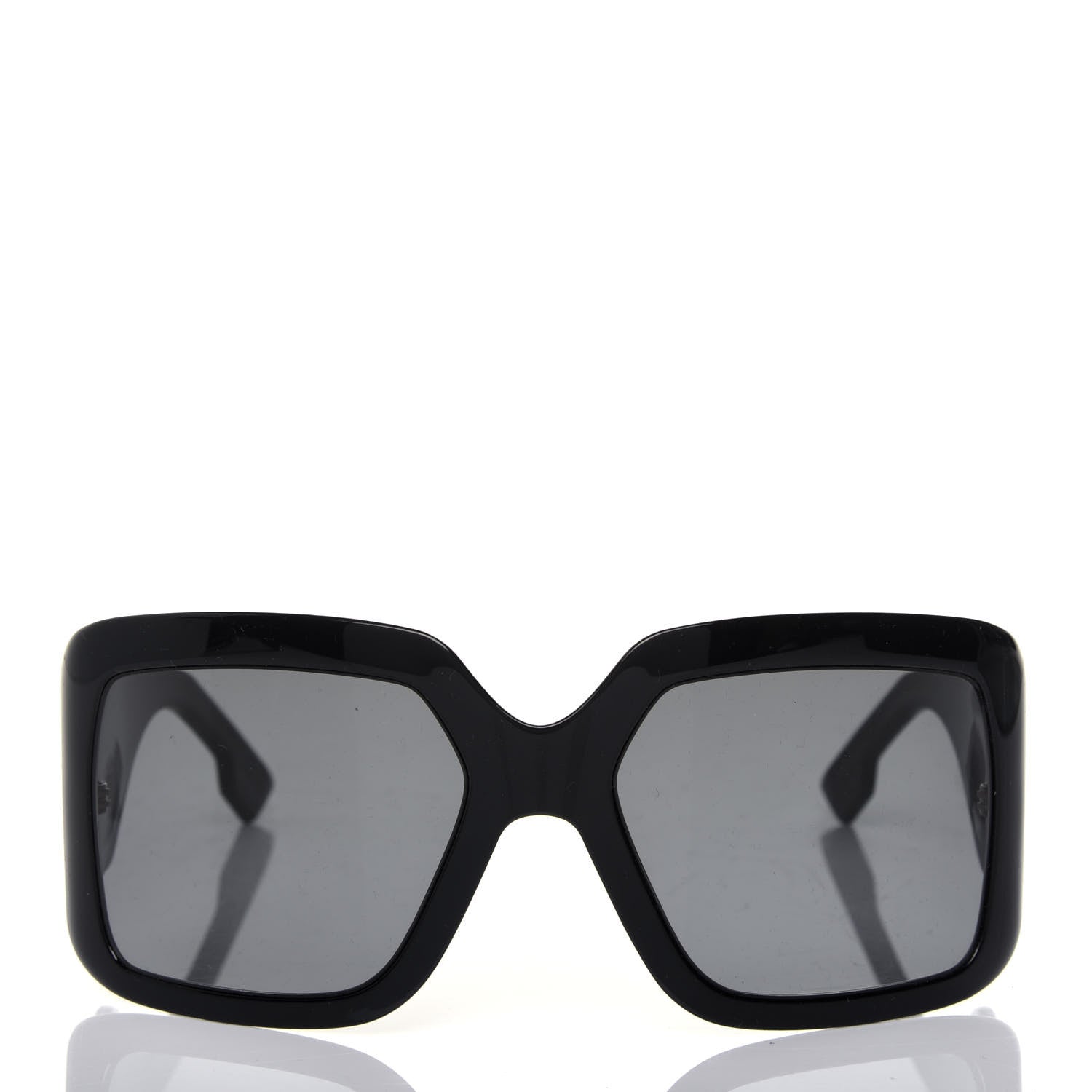 Christian Dior Acetate DiorSo Light 2 Shield Sunglasses Black 2 of 7