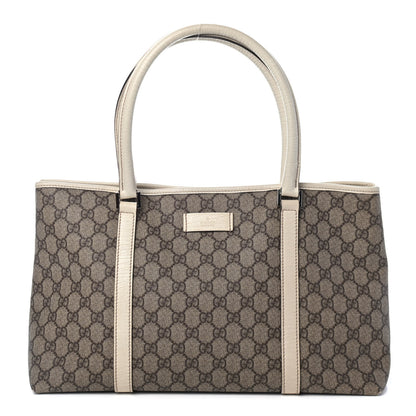 Gucci GG Plus Monogram Medium Joy Tote White 1 of 5