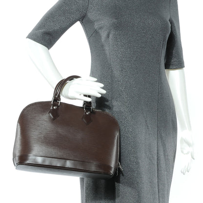 Louis Vuitton Epi Alma PM Moka 2 of 6