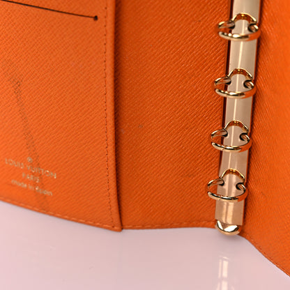 Louis Vuitton Monogram Koala Small Ring Agenda Orange 10 of 13