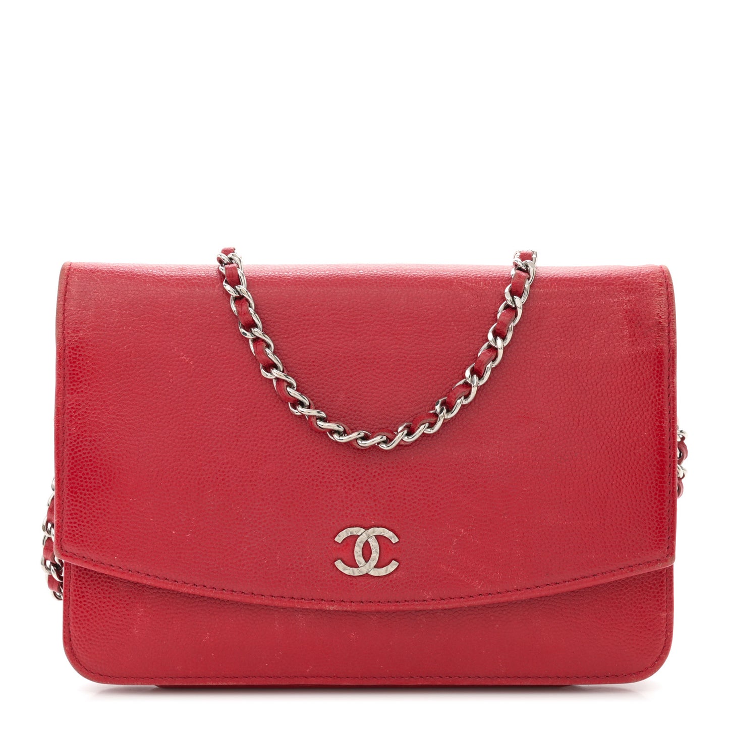 Caviar Sevruga Wallet on Chain WOC Red