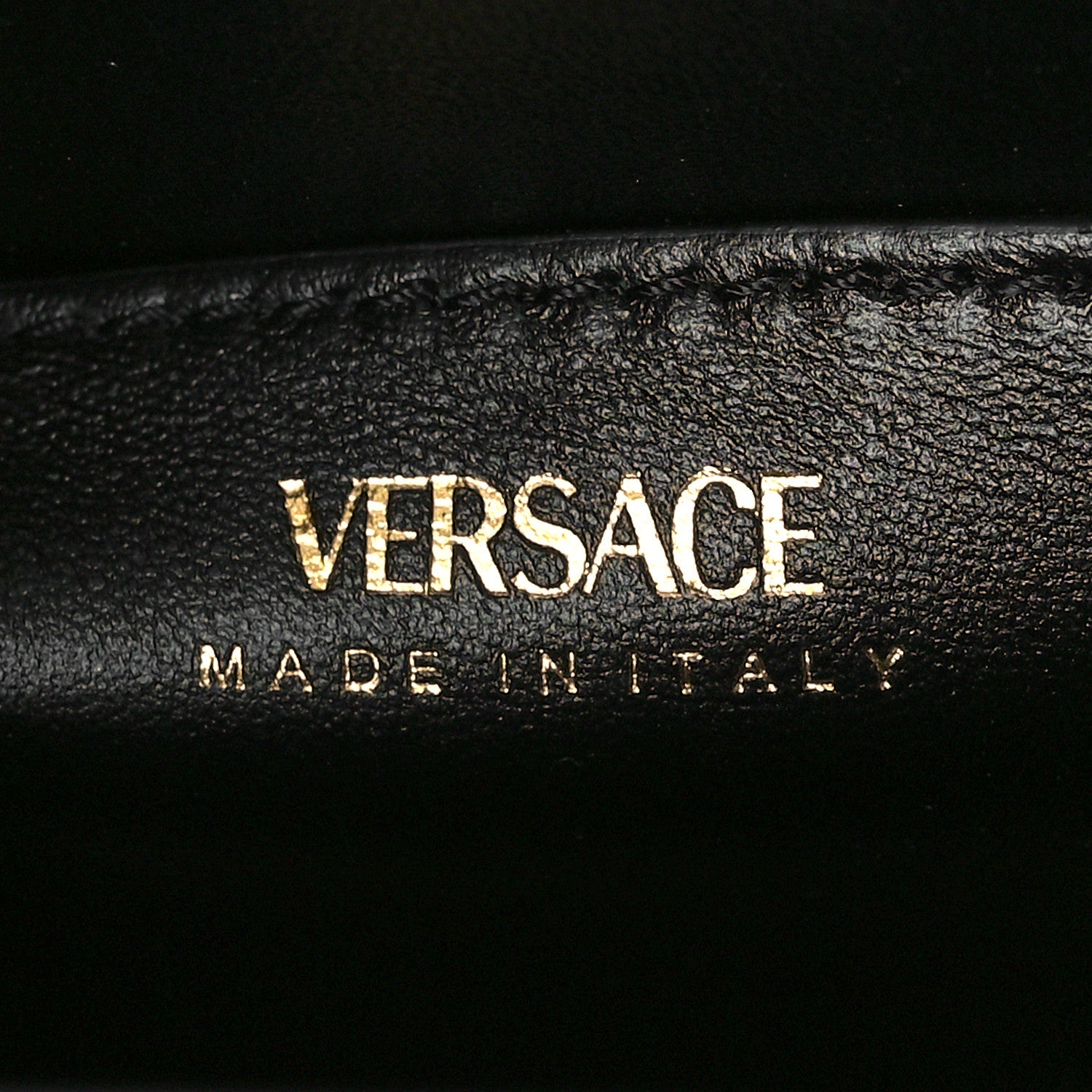 Versace Patent Calfskin Tweed Houndstooth Medusa Small Top Handle Handbag Multicolor 5 of 8