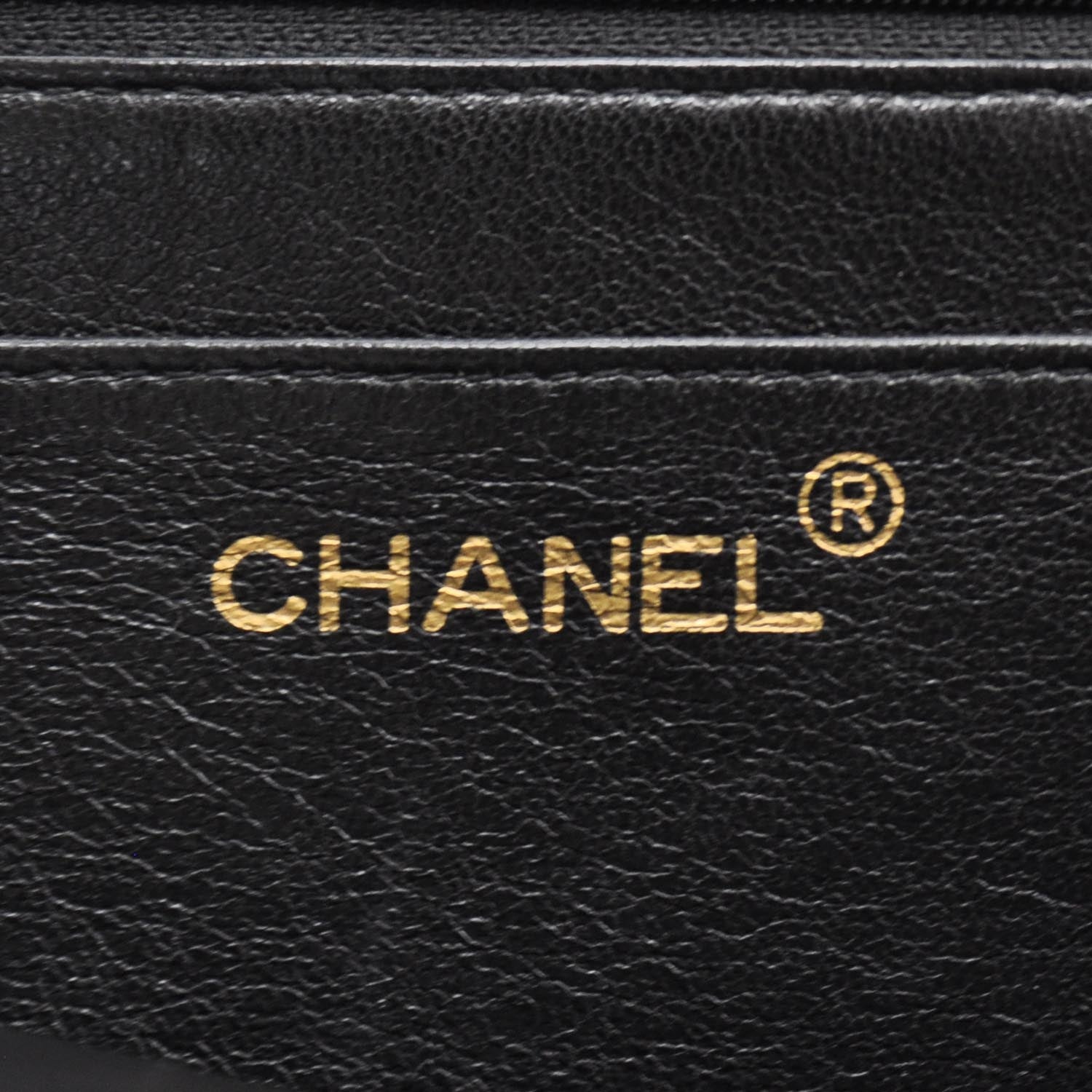 Chanel Lambskin Jumbo Flap Black GHW 9 of 10