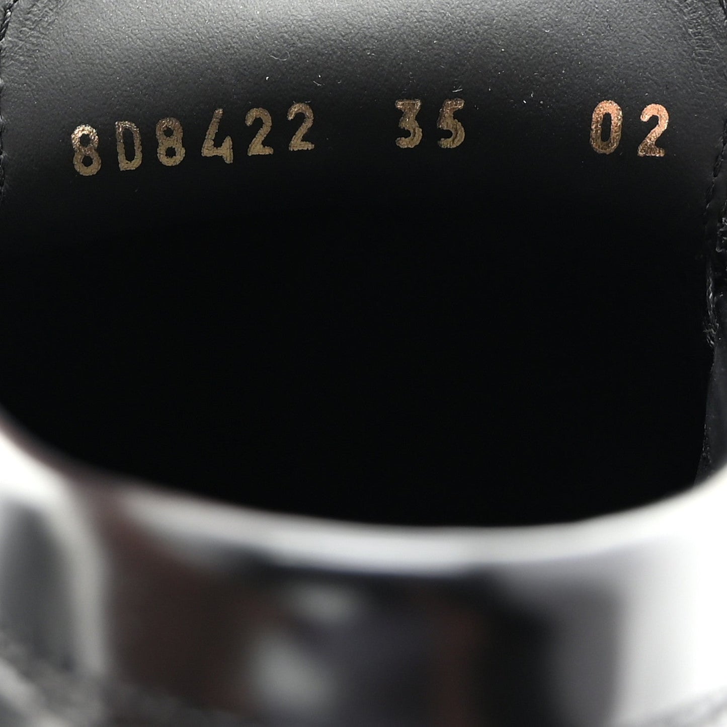 Vitello Logo Loafers 35 Black