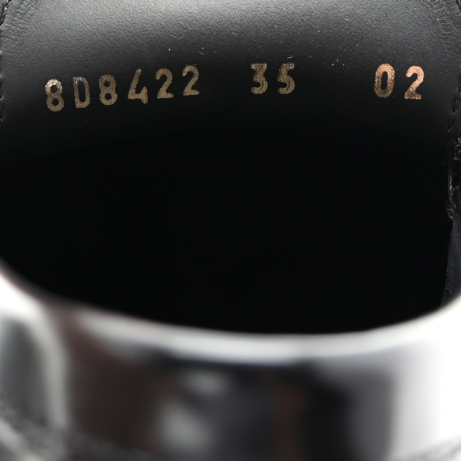 Fendi Vitello Logo Loafers 35 Black 9 of 9