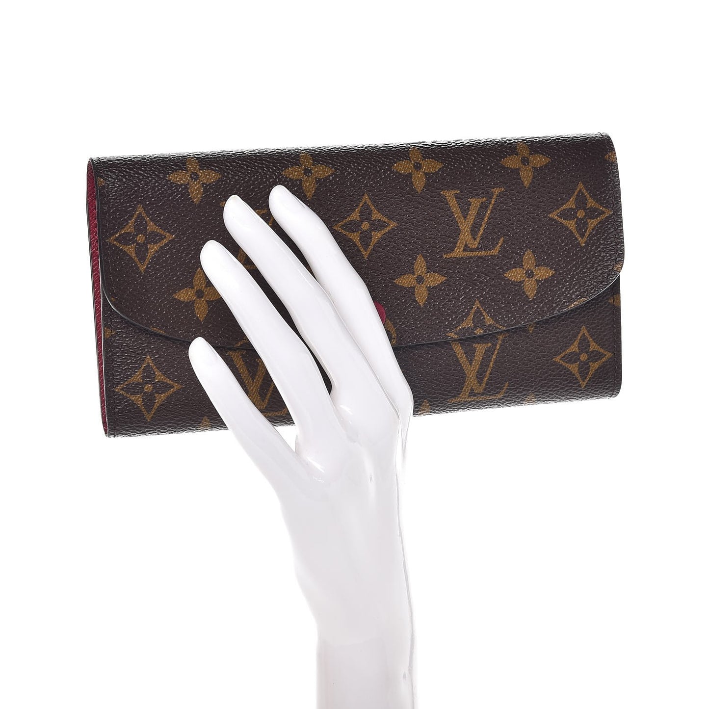 Monogram Emilie Wallet Fuchsia