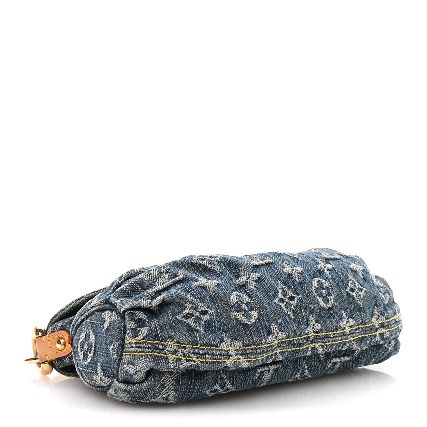 Louis Vuitton Monogram Denim Mini Pleaty Blue 4 of 11