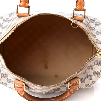 Louis Vuitton Damier Azur Speedy 30 6 of 10