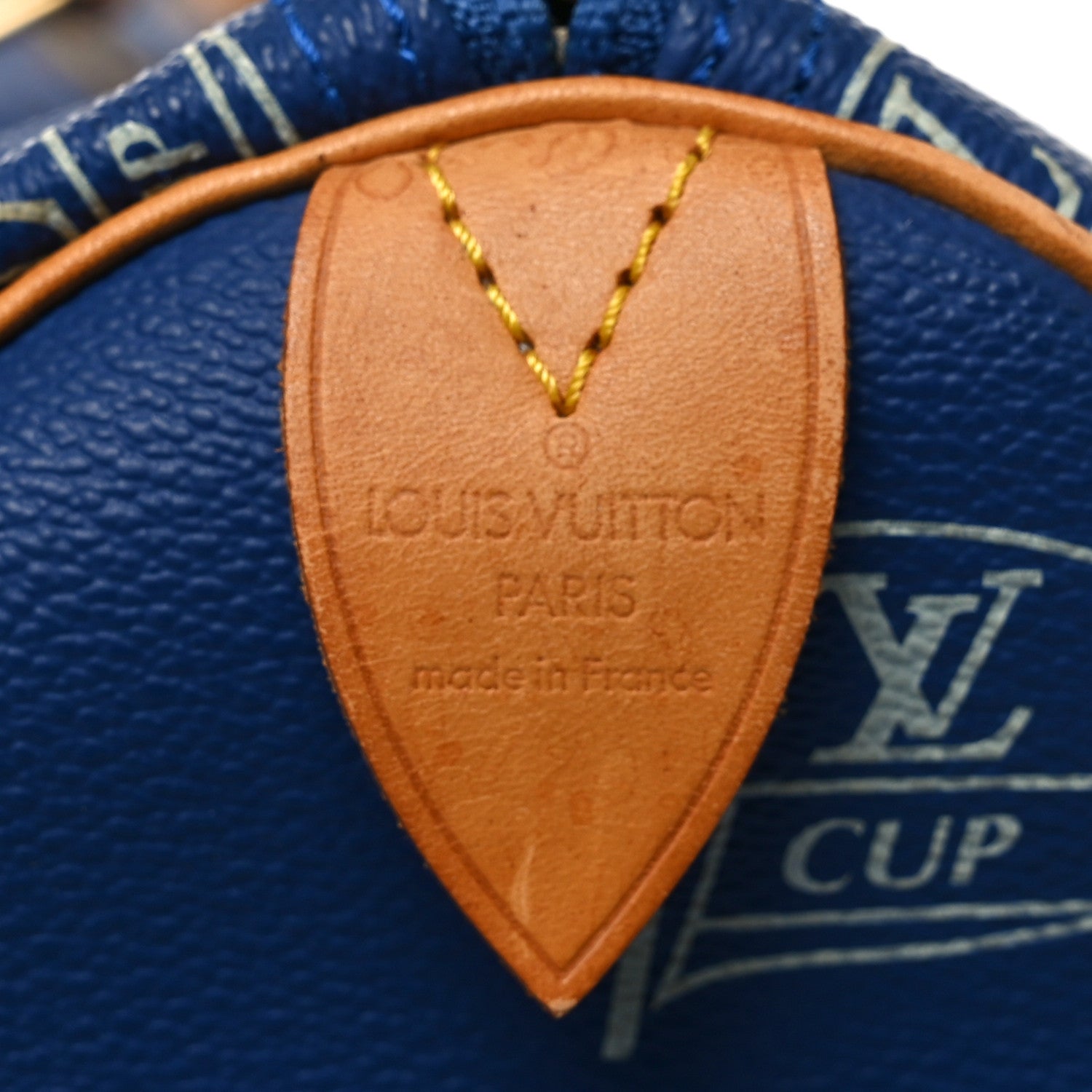 Louis Vuitton Americas Cup Keepall 45 Blue 5 of 9