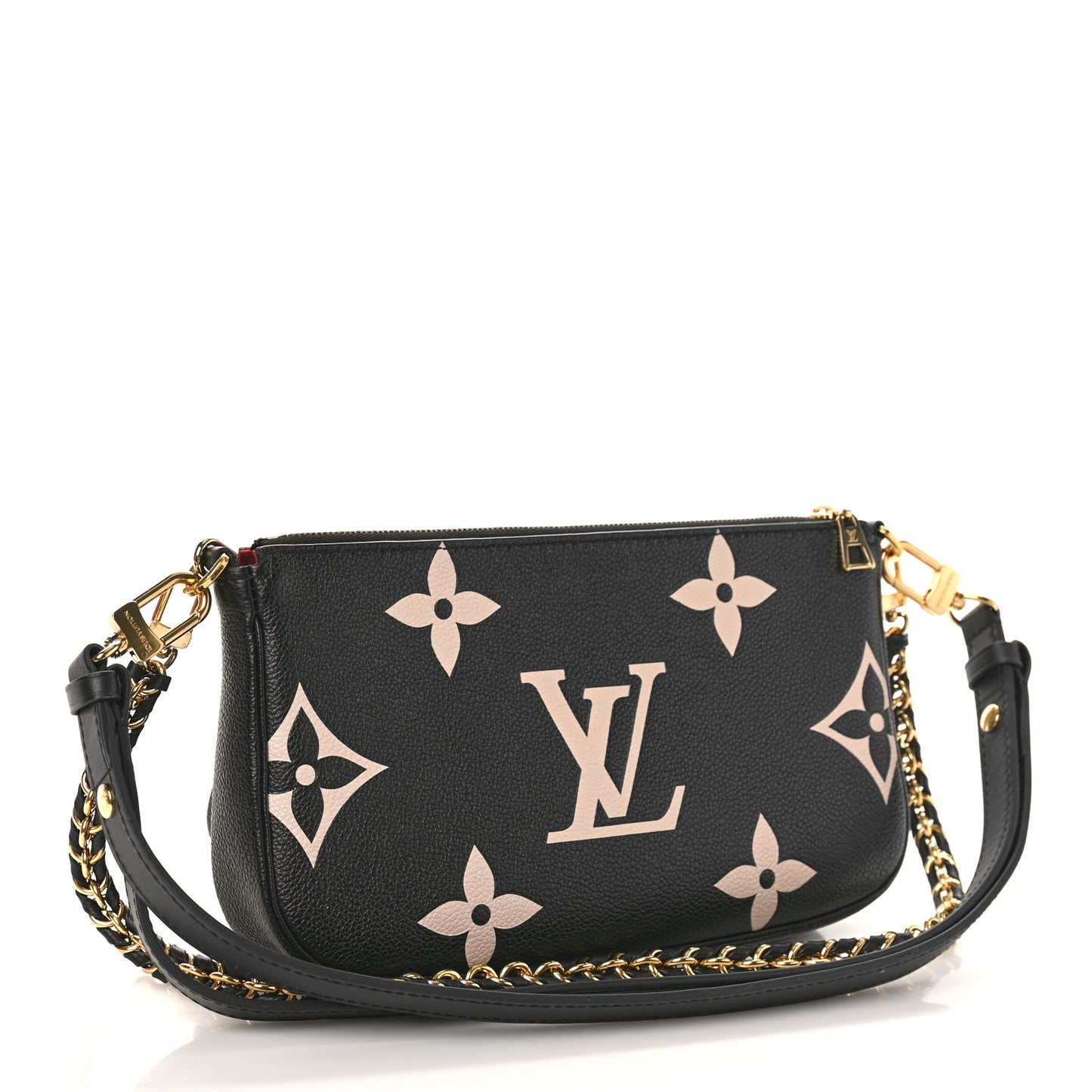 Empreinte Monogram Giant Multi Pochette Accessories Black Beige