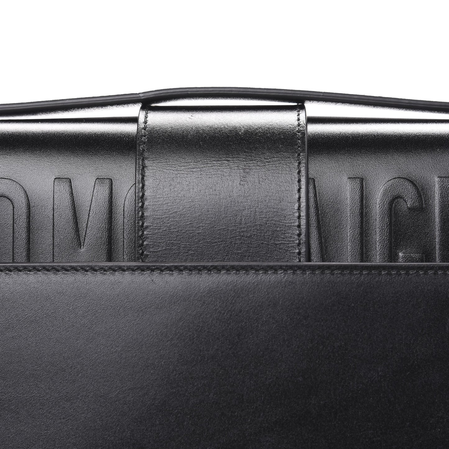 Smooth Calfskin 30 Montaigne Flap Bag Black