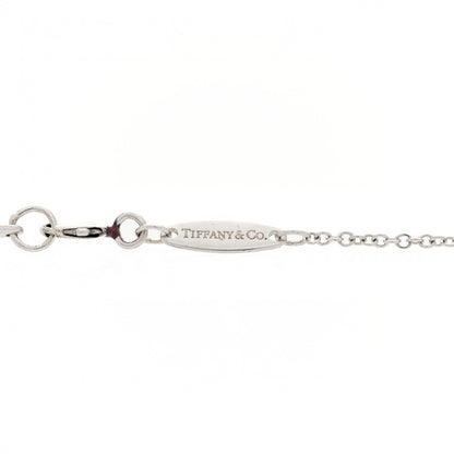 Tiffany Platinum Blue Sapphire .11ct Elsa Peretti Color by the Yard Necklace 6 of 8