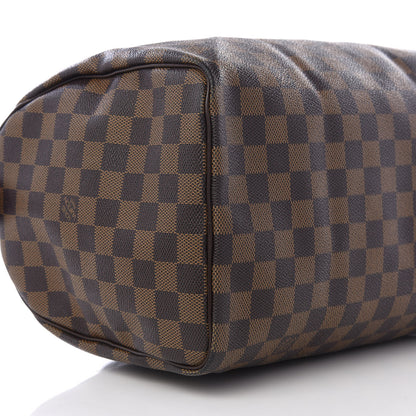 Louis Vuitton Damier Ebene Speedy 30 5 of 9