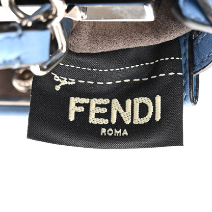 Fendi Shiny Nappa Micro Peekaboo Iconic Satchel Nebula 6 of 10
